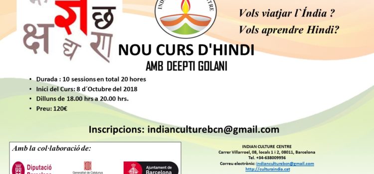 Curs d´hindi
