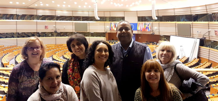 Visit to the European Parliament in Brussels.