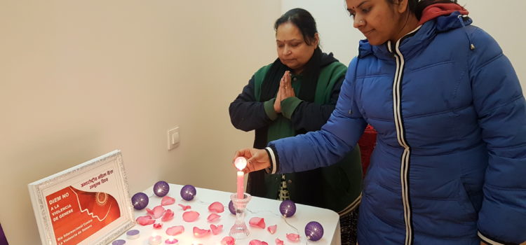 Commemoració del Dia Int. per a la eliminació de la Violència contra les Dones