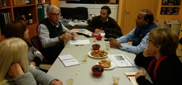 Meeting at the headquarters of the Ass. of Covered Cross Traders