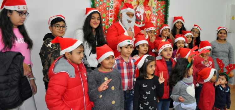 Christmas party at Indian Culture Center Christmas party at Indian Culture Center