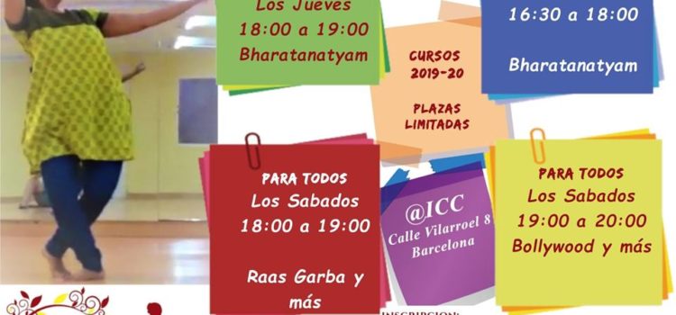 Clases de danza con Nrytia Dhwani (Otoño 2019) Clases de danza con Nrytia Dhwani (Otoño 2019)