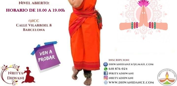 Classe de Bharatanatyam Junior Gratuïta amb Dhwani Mehta