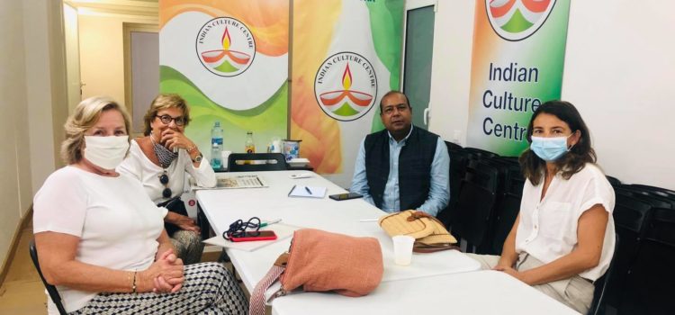 Meeting with representatives of the Food Bank