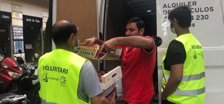 Food delivery of the Fundación Aurea Food delivery of the Fundación Aurea