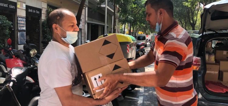 Entrega de Alimentos Fundación Aurea Entrega de Alimentos Fundación Aurea