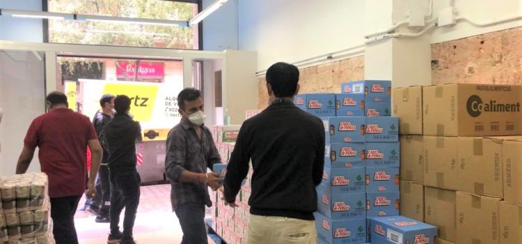 Delivery of the Food Bank (08-10-2020)