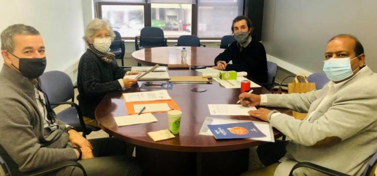 Signing of the agreement with the Barcelona Food Bank