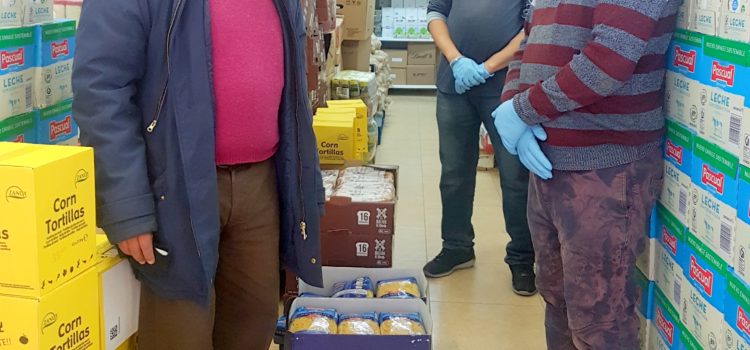 Donació d´aliments del Sr. Murli