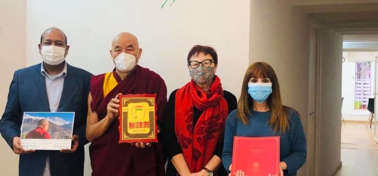 Visita del Sr. Thubten Wangchen (Fundación Casa del Tibet)