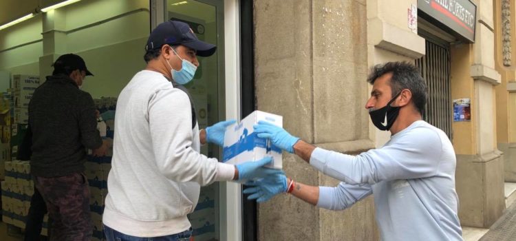 Entrega del Banc dels Aliments de Barcelona 11-03-2021