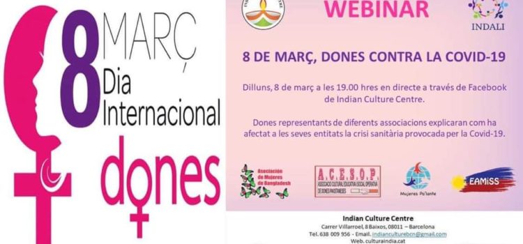 Webinar: 8 de Març Dia Internacional de la Dona