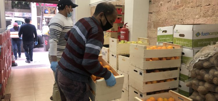 Donación de fruta y verdura del Banco de los Alimentos