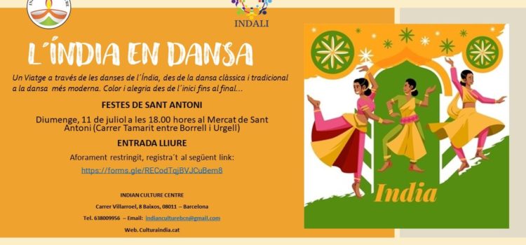 «L´Índia en Dansa» a la Festa Major de Sant Antoni