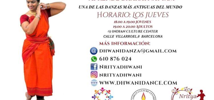 Clases de Bharathanatyam con Nritya Dhwani
