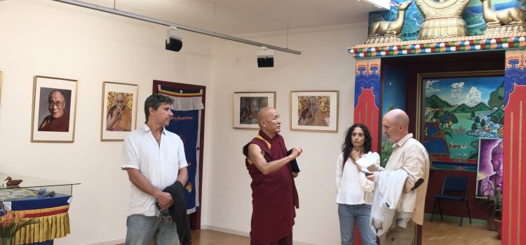 Visita a la Casa del Tibet de Barcelona