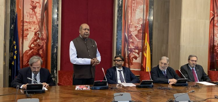 Gandhi Jayanti 2026 al parlament espanyol